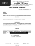 Modelo Carta solicitud de ayuda económica