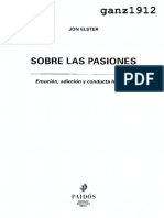 ELSTER, JON - Sobre Las Pasiones (Emoción, Adicción y Conducta Humana) (OCR) (Por Ganz1912)