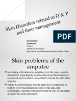 Skin Disorders Related To O & P and