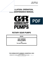 Installation, Operation, and Maintenance Manual: GHC Series Iron Pumps