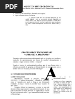 ASPECTOS METODOLÓGICOS