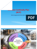 Business Continuity Plan (BCP) Risk Management