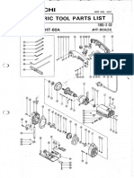 Hitachi JHT60A Parts