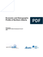 Economic and Demographic Profile of Northern Alberta