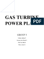 Gas Turbine Power Plant Working Principle