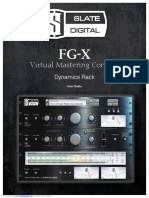 FGX - Mastering Console