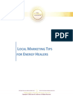 Local Marketing Tips For Energy Healers