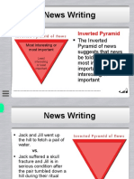 News Writing Ppt