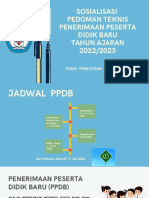 Sosialisasi PPDB TH 2022-2023