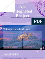 Art Integrated Project: My Knowledge and Experience About Sikkim