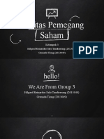 Ekuitas Pemegang Saham Grup 3