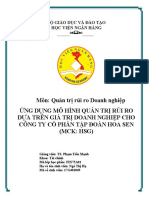 TIỂU LUẬN QTRR