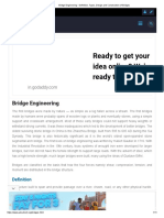Bridge Engineering - Definition, Types, Design and Construction of Bridges