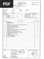 Transformer - Test Report