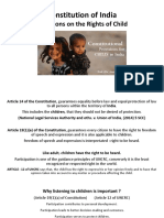 Provisions On The Rights of Child