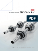 BNS-V NS-V: Low-Inertia Ball Screw/Spline