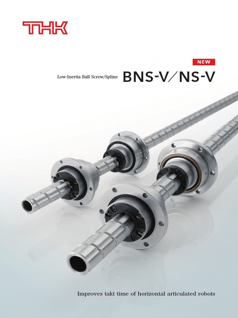 BNSV NSV LowInertia Ball Screw/Spline PDF Bearing (Mechanical