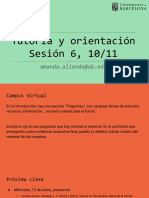 S6. Tutoría y Orientación
