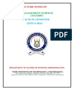 Management Science (15A52601) : (JNTUA-R15)