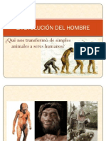 La Evolución Del Hombre. Introducción