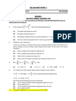 Jee Advance Paper 2 (Math)