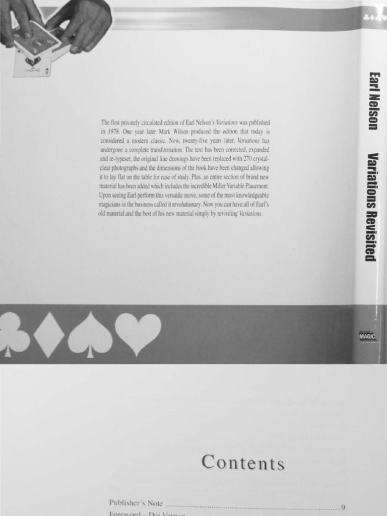 Earl Nelson - Variations Revisited | PDF