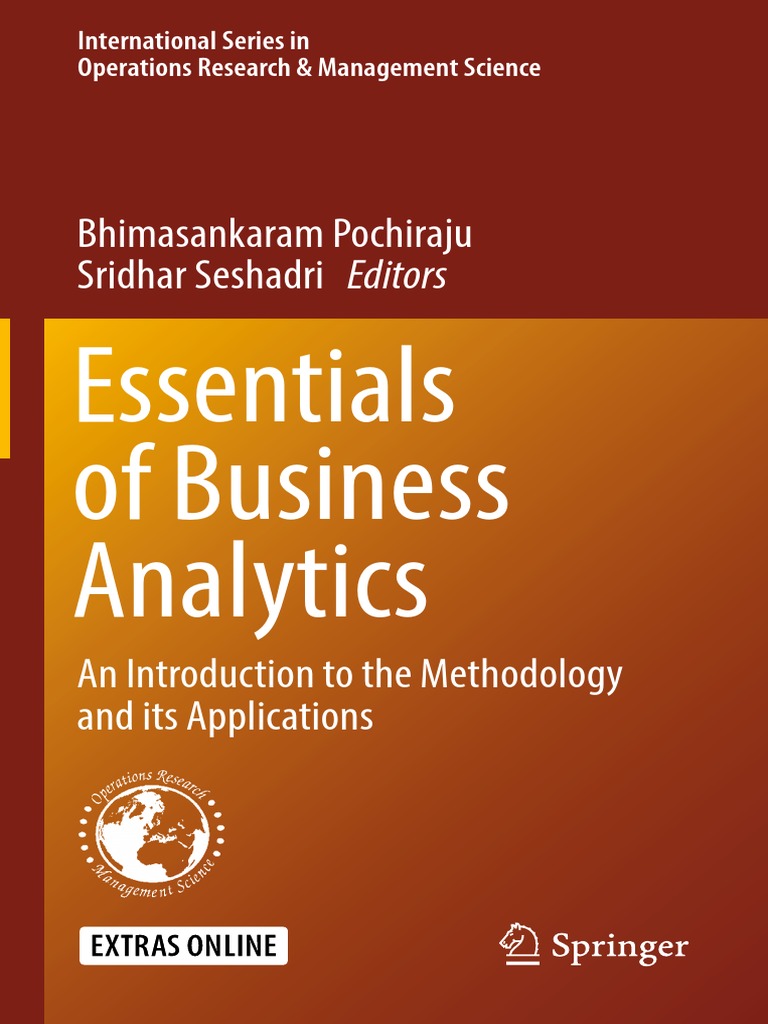 Essentials of Business Analytics | PDF | Regression Analysis | Deep ...