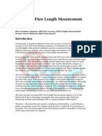 Ultrasonic Flaw Length Measurement