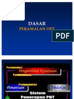 Dasar Peramalan OPT