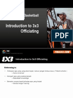 Introduction To 3x3 Officiating-Indo