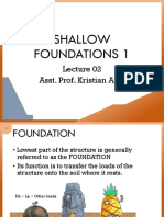 02 Shallow Foundations 1 - Introduction Terzaghi