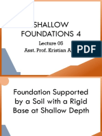 05 Shallow Foundations 4 - Special Cases, PLT, Mat