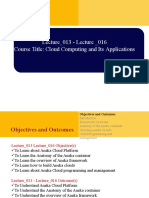 Lecture - 013 - Lecture - 016 Course Title: Cloud Computing and Its Applications