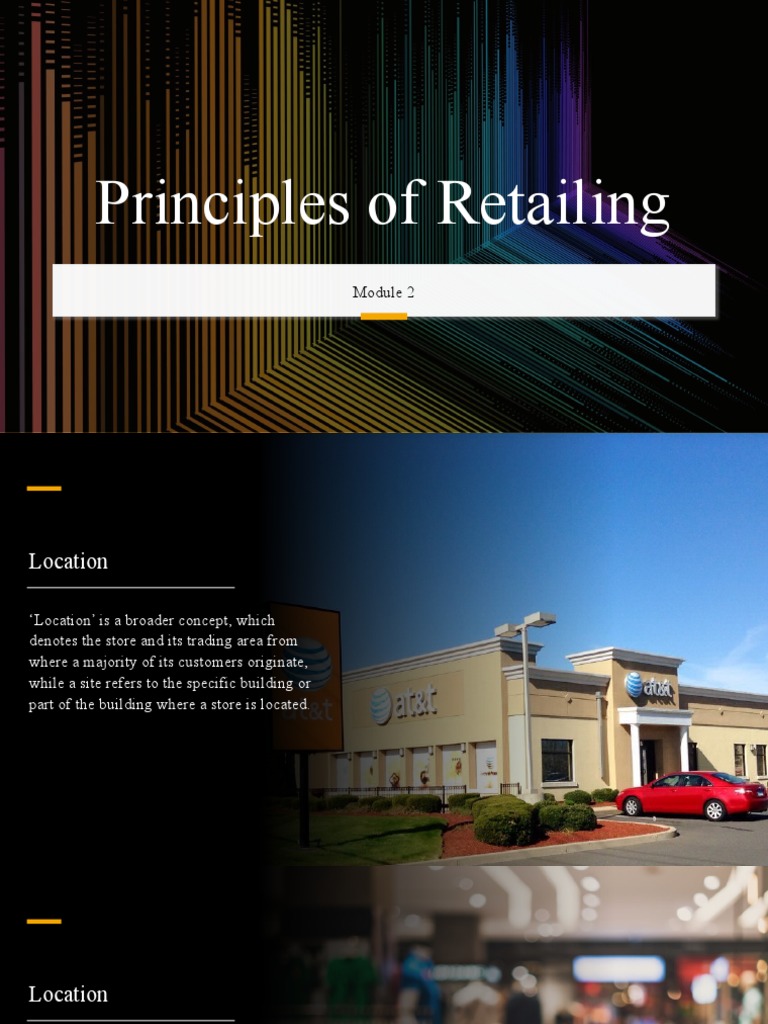 Retail Location and Store Design Principles | PDF | Retail | Page Layout