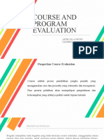 Course and Evaluation