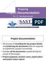 57 Preparing Project Documentation