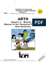 Quarter 4 - Module 4a: History of The Theatrical Forms and Their Evolution