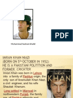 Imran Khan and His Life