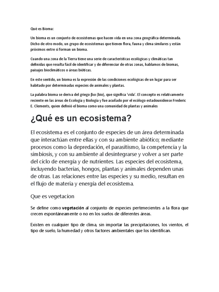 Tarea Jesus Ciencias | PDF | Ecosistema | Ecología