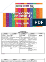 Actividades en Casa 3°