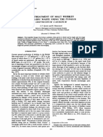 The Treatment of Malt Whiskey Distillery Waste Using The Fungus Geotrichum Candidum