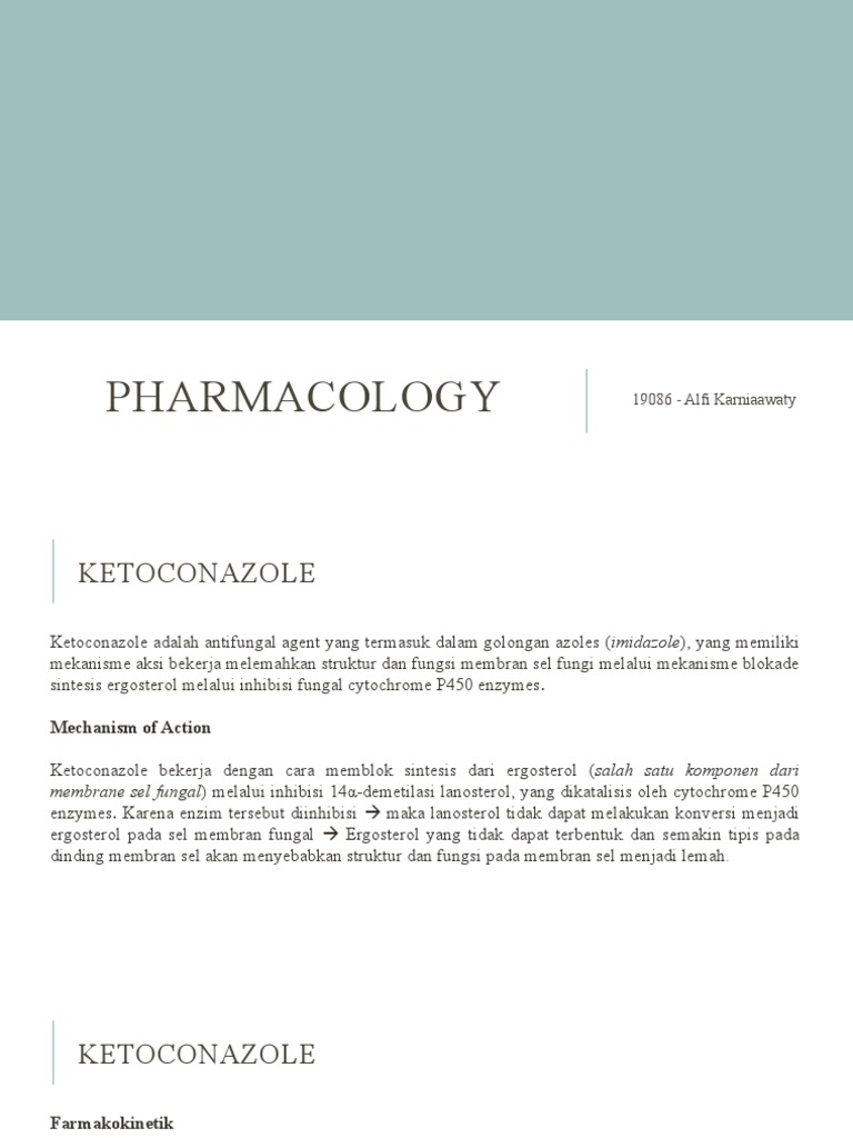 Pharmacology | PDF
