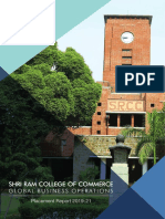 Shri Ram College of Commerce: Global Business Operations