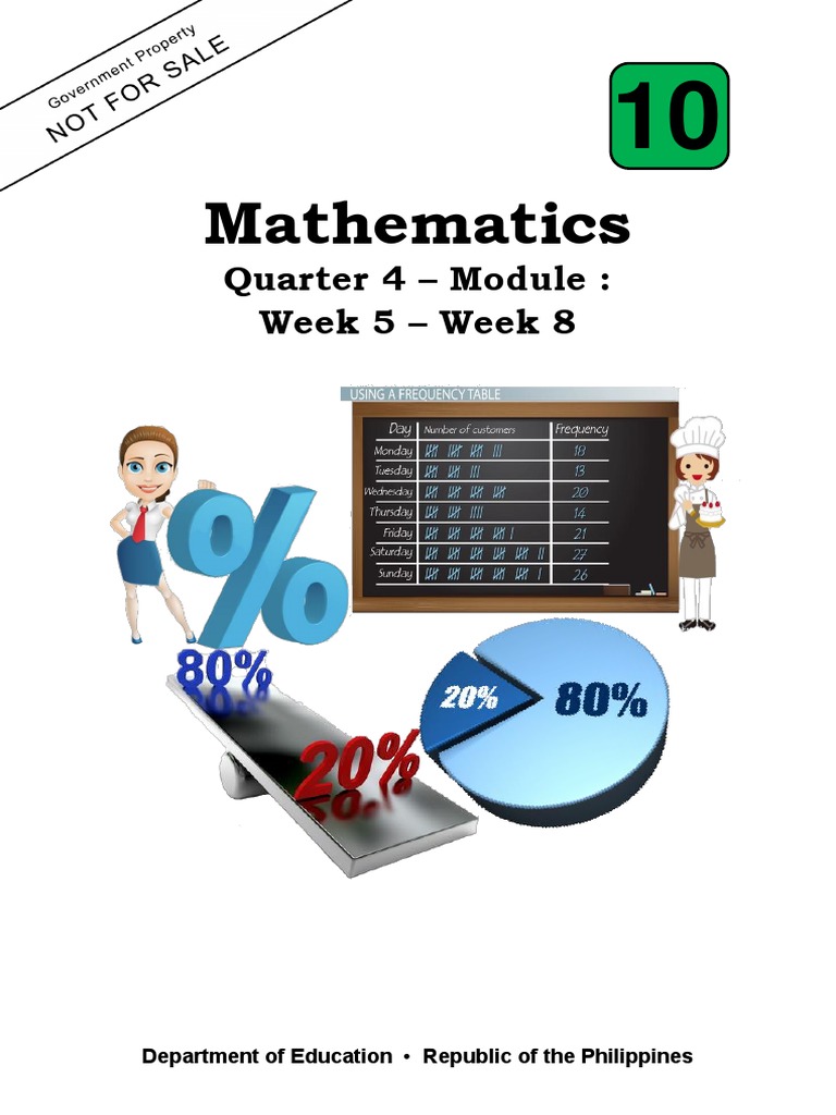MATH 10 MODULE Week 5 Week 8 ADM Format 2 | PDF