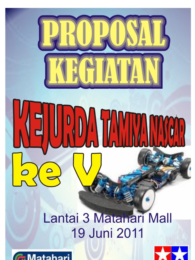 Proposal Tamiya Nascar | PDF