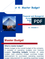 Chapter 4 Best Master Budget Illustration