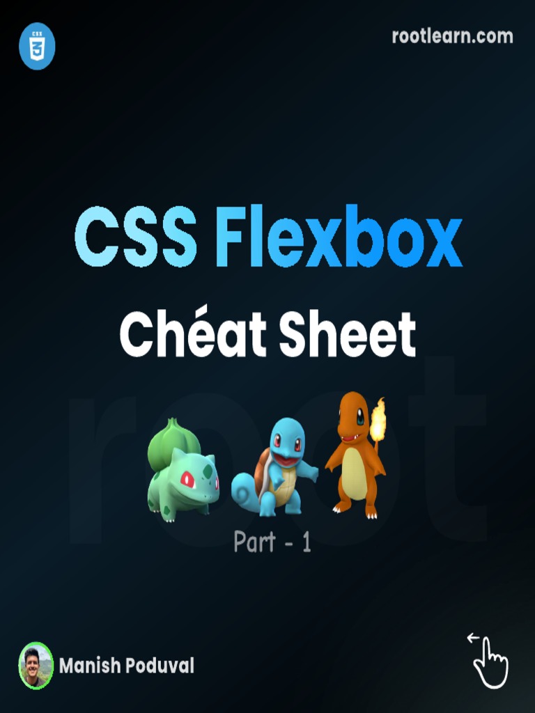 Css Flex Box Cheat Sheet | PDF | Web Design | Cascading Style Sheets