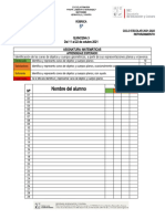 EVALUACIÓN 5º Listas de Cotejo y Rúbricas. Formato