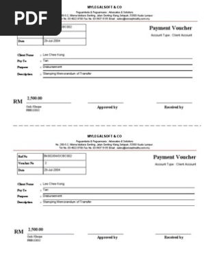 6 Payment Voucher