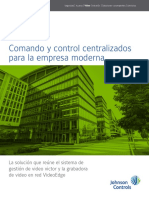Tyco - Centralized Command Video - Brochure Es